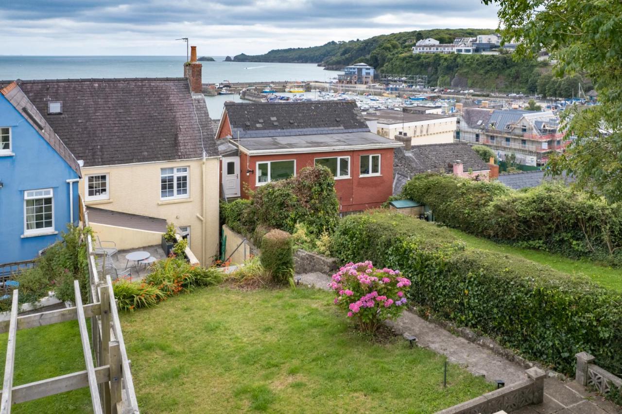 Ivydene - Beautiful Cottage, Stone Throw From Beach, Wonderful Sea Views ซอนเดอร์สฟุต ภายนอก รูปภาพ